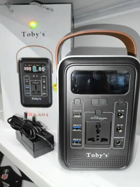 پاوراستیشن چندکاره توبیز مدل TBS-60A با اینورتر 300 ولت
