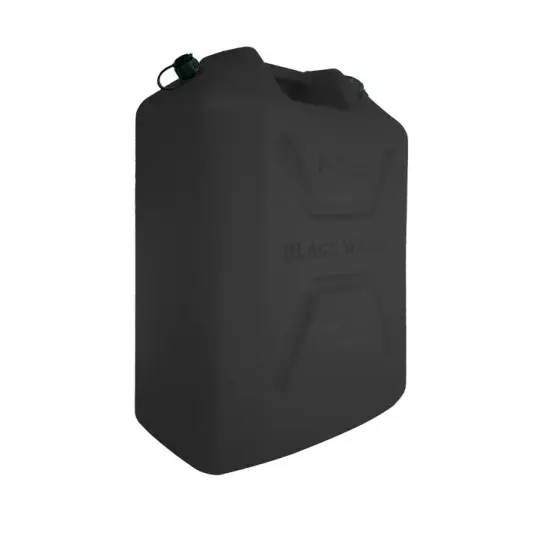 گالن بنزین 24 لیتری نازل دار برند Black Whales - مشکی 