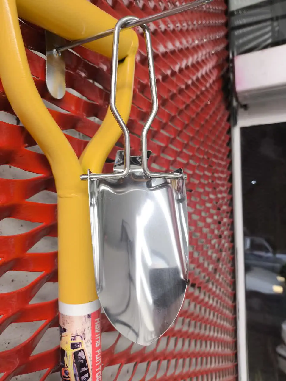 بیلبچه کمپینگ تاشو استیل - 2